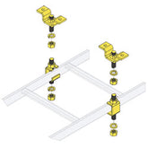 Middle Atlantic CLH-5-8CHK Slotted Ladder Support Hardware